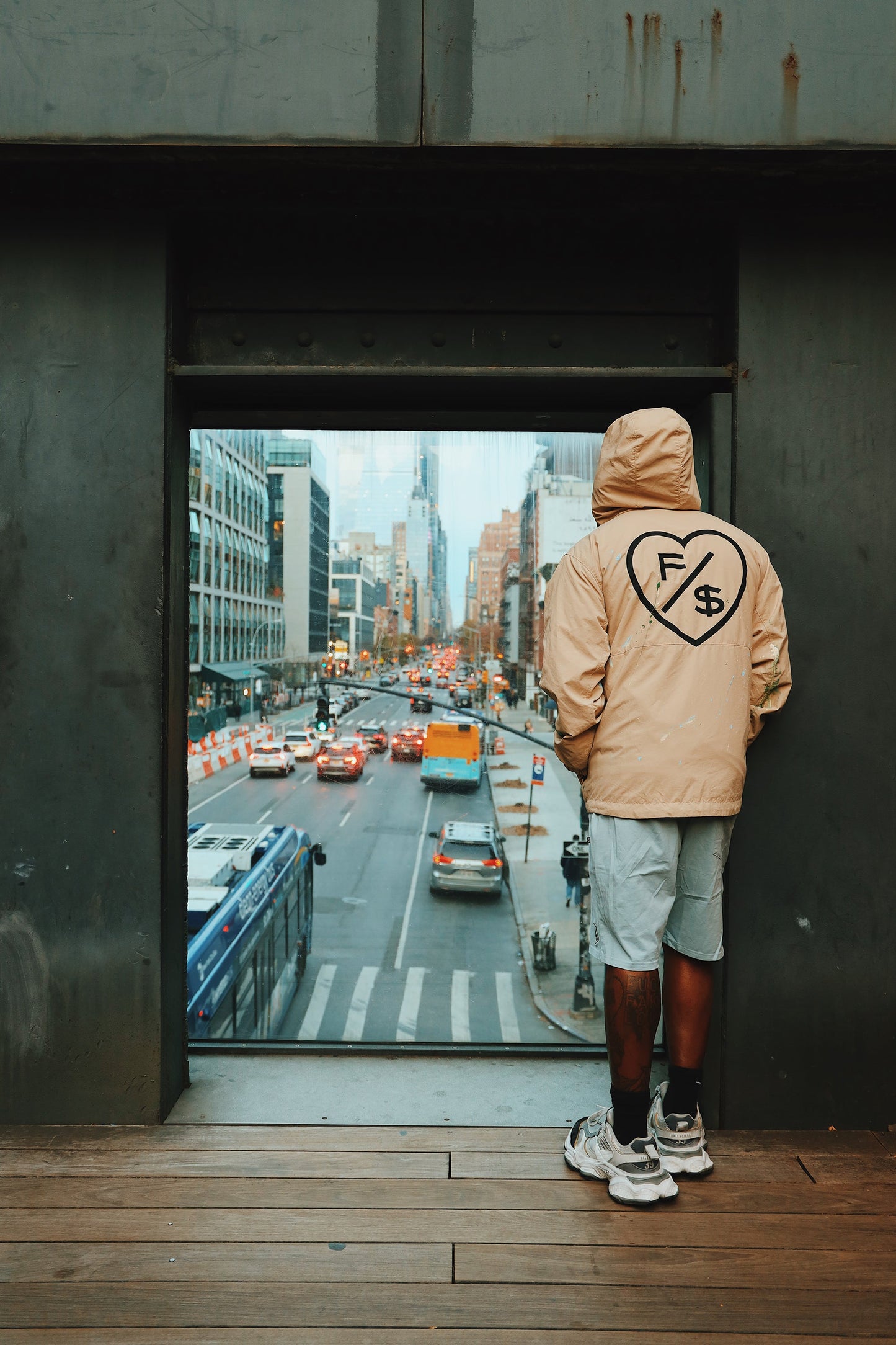 Hood Lover Vintage Denim Shirt | Oversize