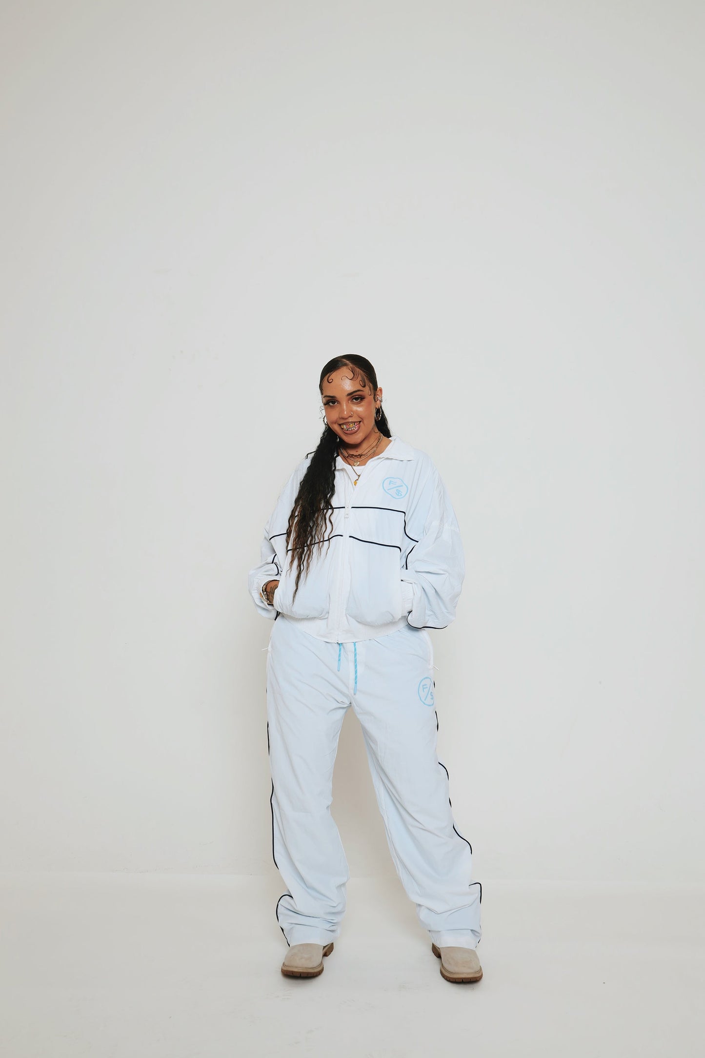 Motion Nylon Pants | White