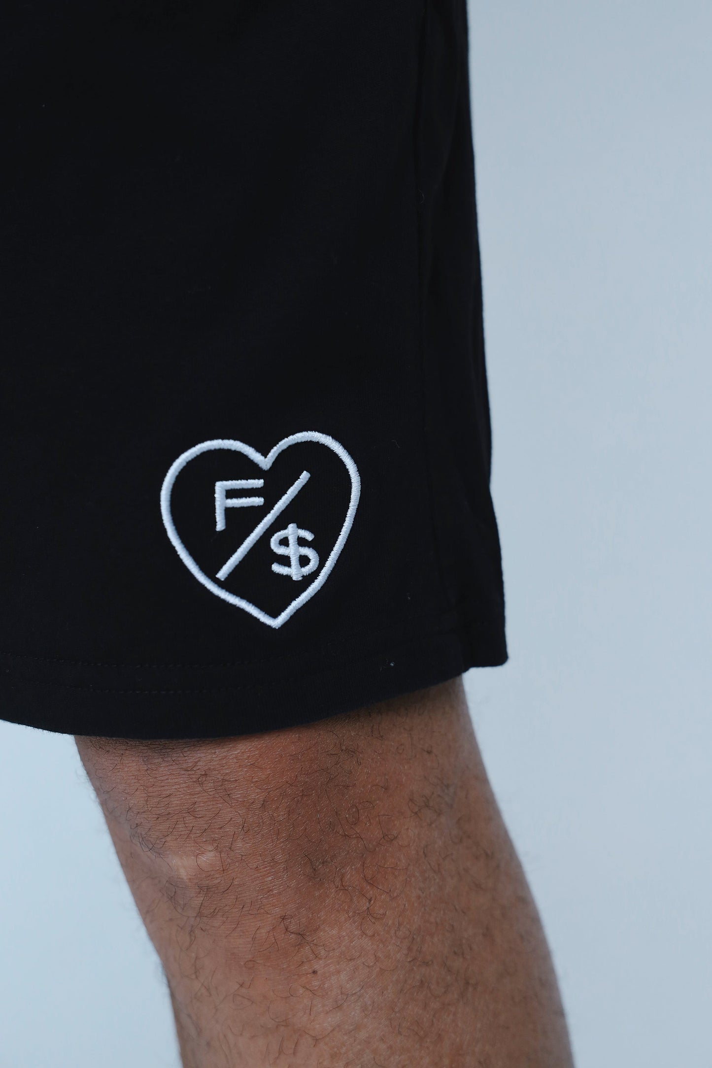 Love Who Loves You Shorts | Black