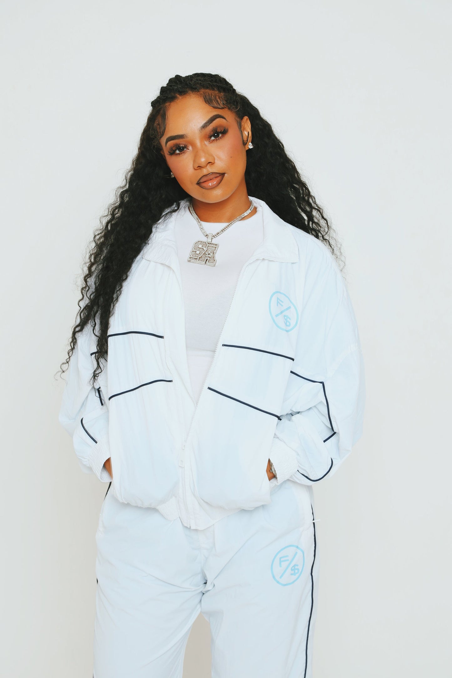 Motion Nylon Jacket | White