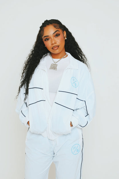 Motion Nylon Jacket | White