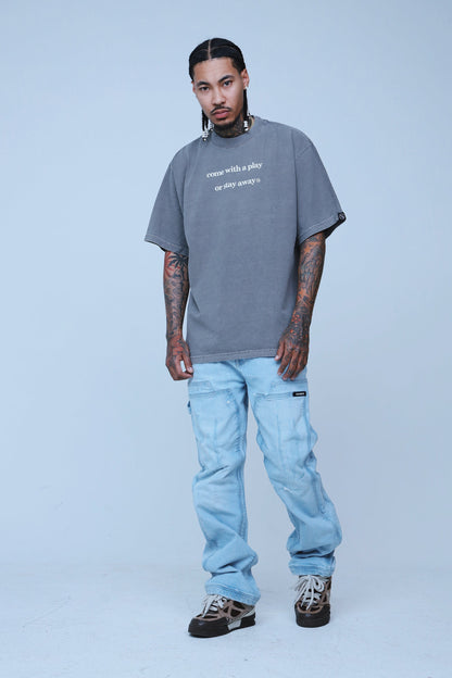 Play Makers Tee | Cement