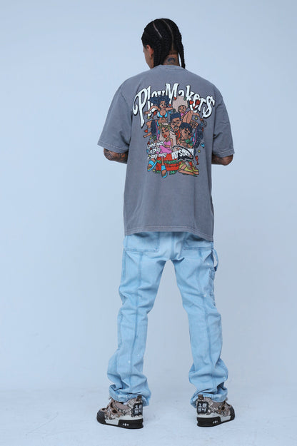 Play Makers Tee | Cement