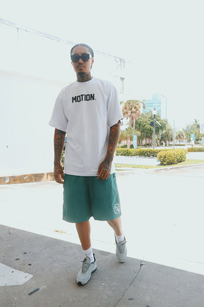 Motion Tee | White