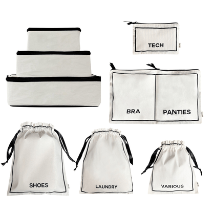 BA Travel Set | 8pc Cream
