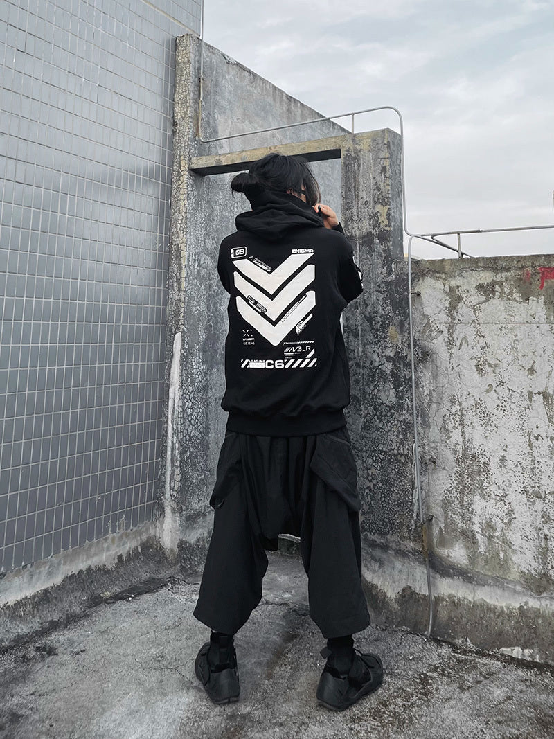 Cyberpunk Neck Gaiter Hoodie