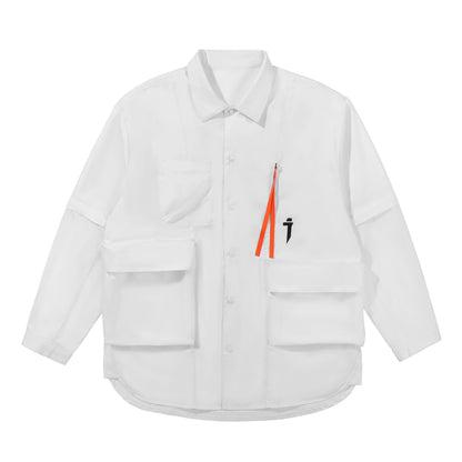 JX Ready Flight Shirt  With Removable Sleeves