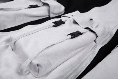 Patchwork Functional Hoodie