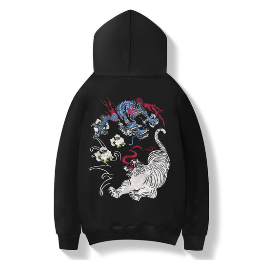 War of Beasts Embroidered Hoodie