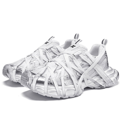 Silver Mummy Sneakers
