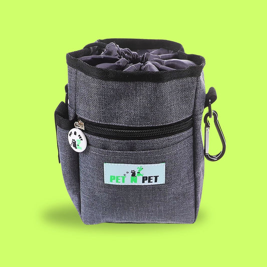 Dog Treat Pouch with 3 Rolls of Poop Bags