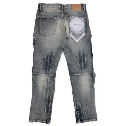 Utility Cargo Multi Denim Pants