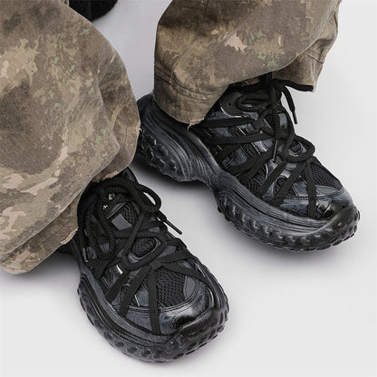 Black Tire Sneakers