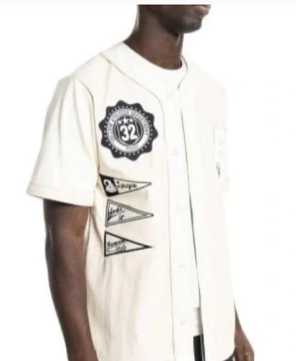 Baseball Leather Jersey and Shorts Set