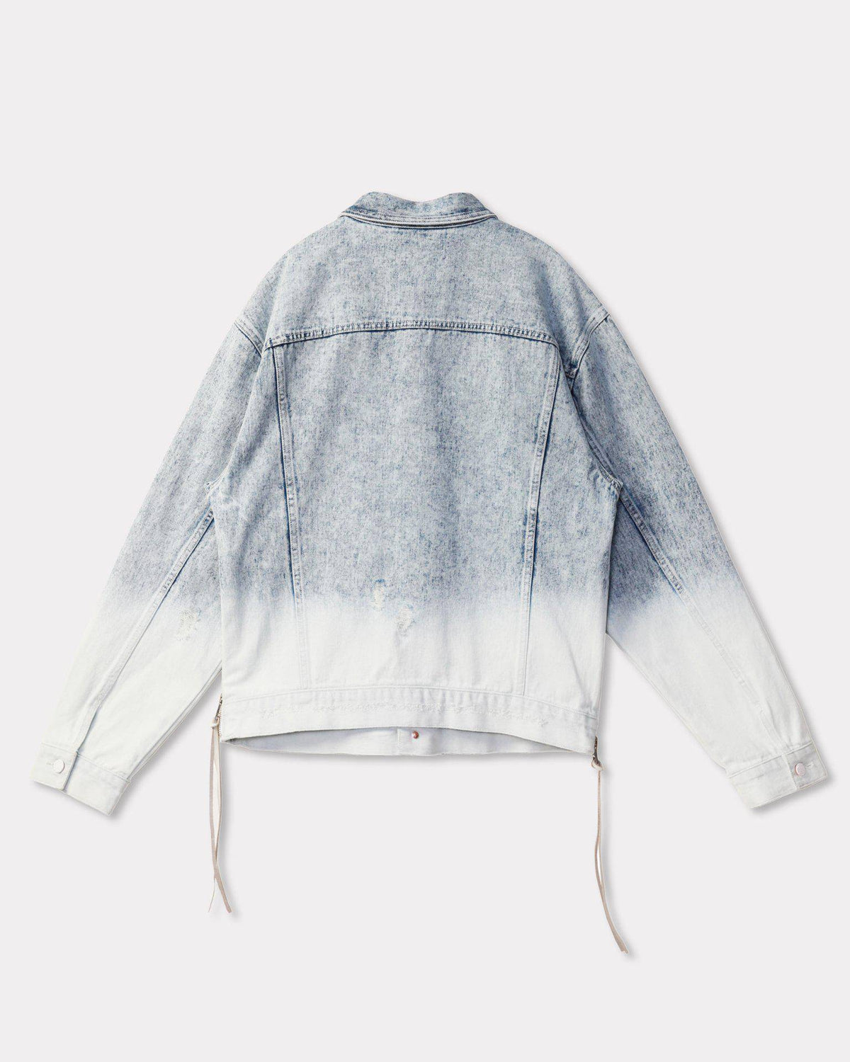 Denim Trucker Jacket | Ombre Bleaching