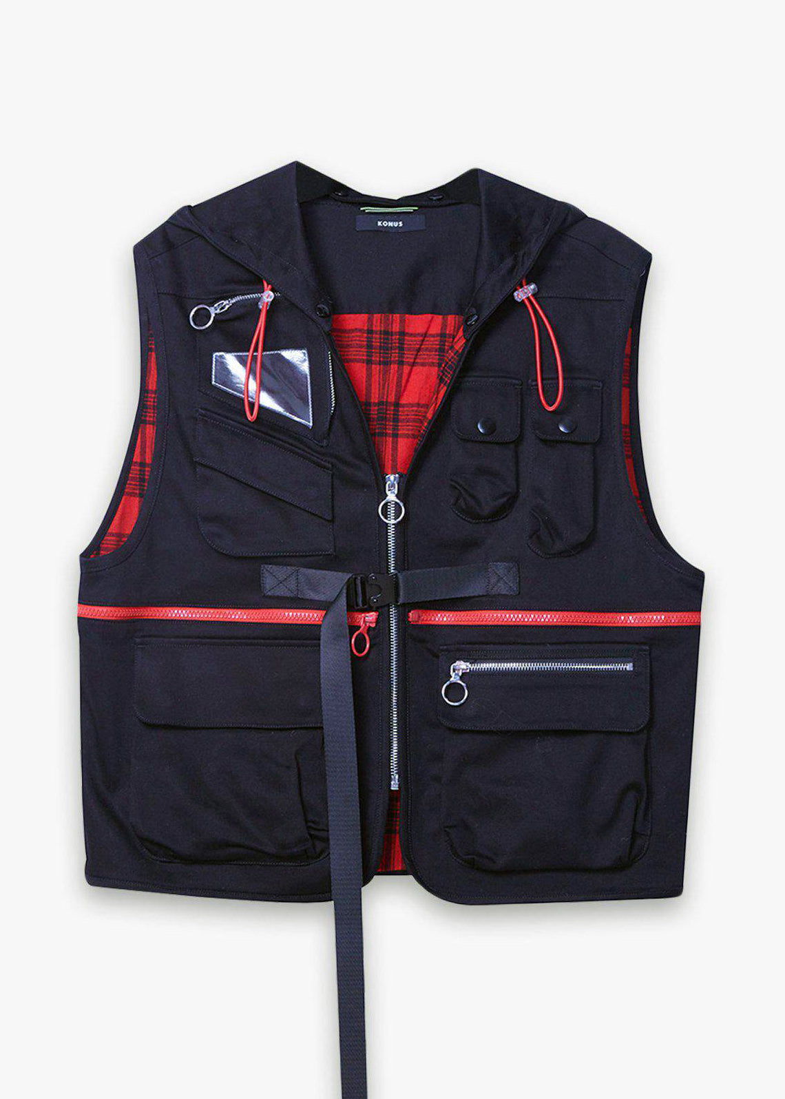 Utility Fashion Vest | Black