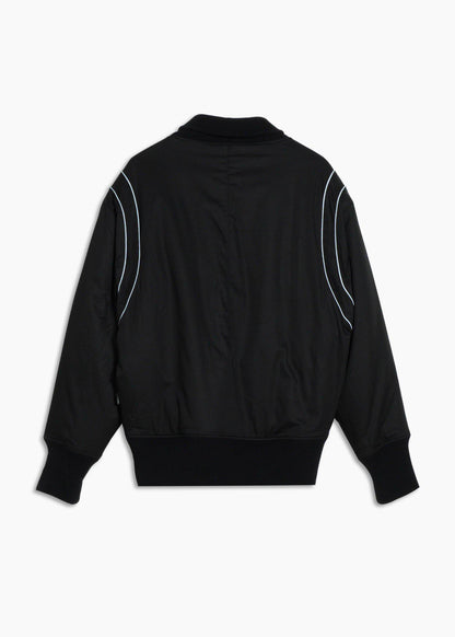 Oversize Bomber Jacket | Black