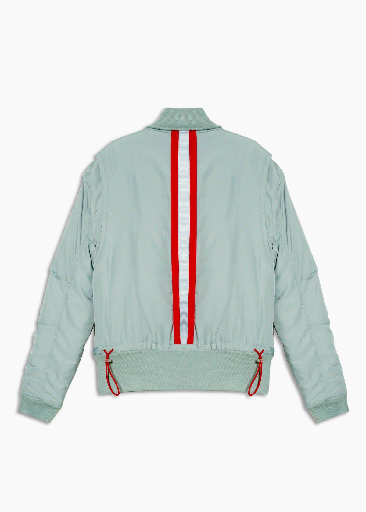 Mock Collar Bomber Jacket | Green