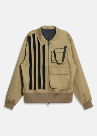 Bellow Flap Pockets Jacket | Khaki