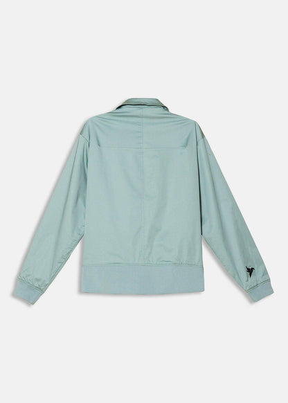 Bellow Flap Pockets Jacket | Teal
