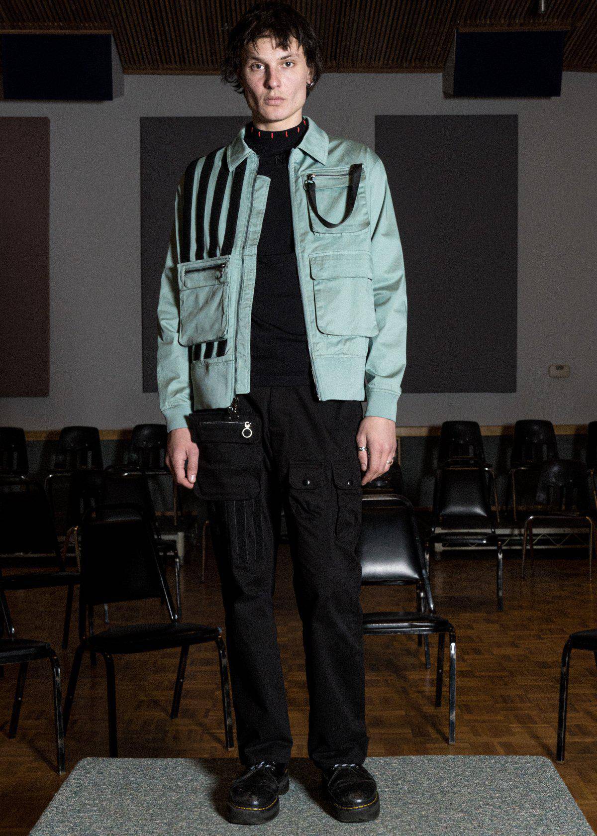 Bellow Flap Pockets Jacket | Teal