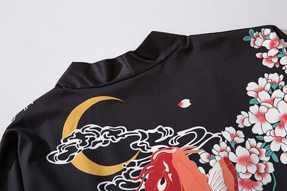 Fish in Spring Kimono
