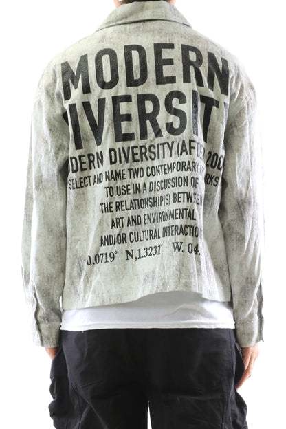 Twill Crop Top Jacket
