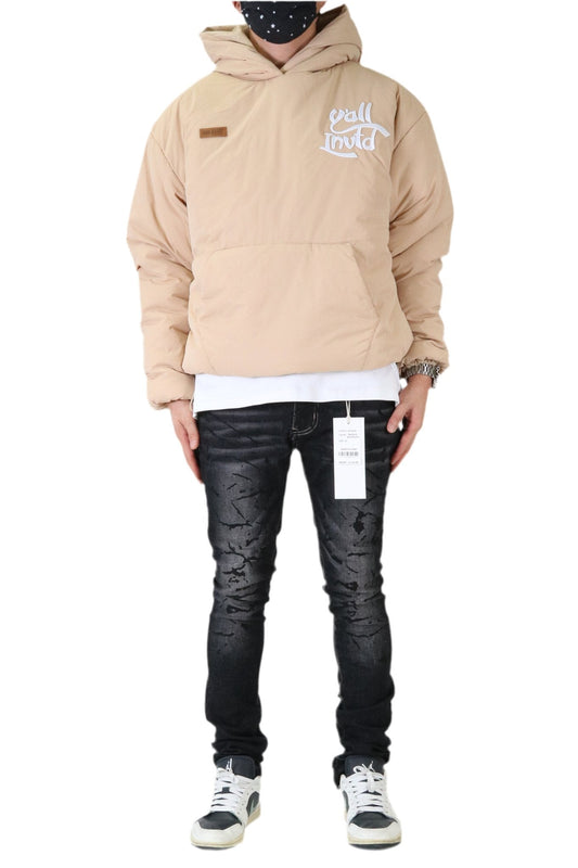 Sands Padded Crop Style Nylon Pullover Jacket