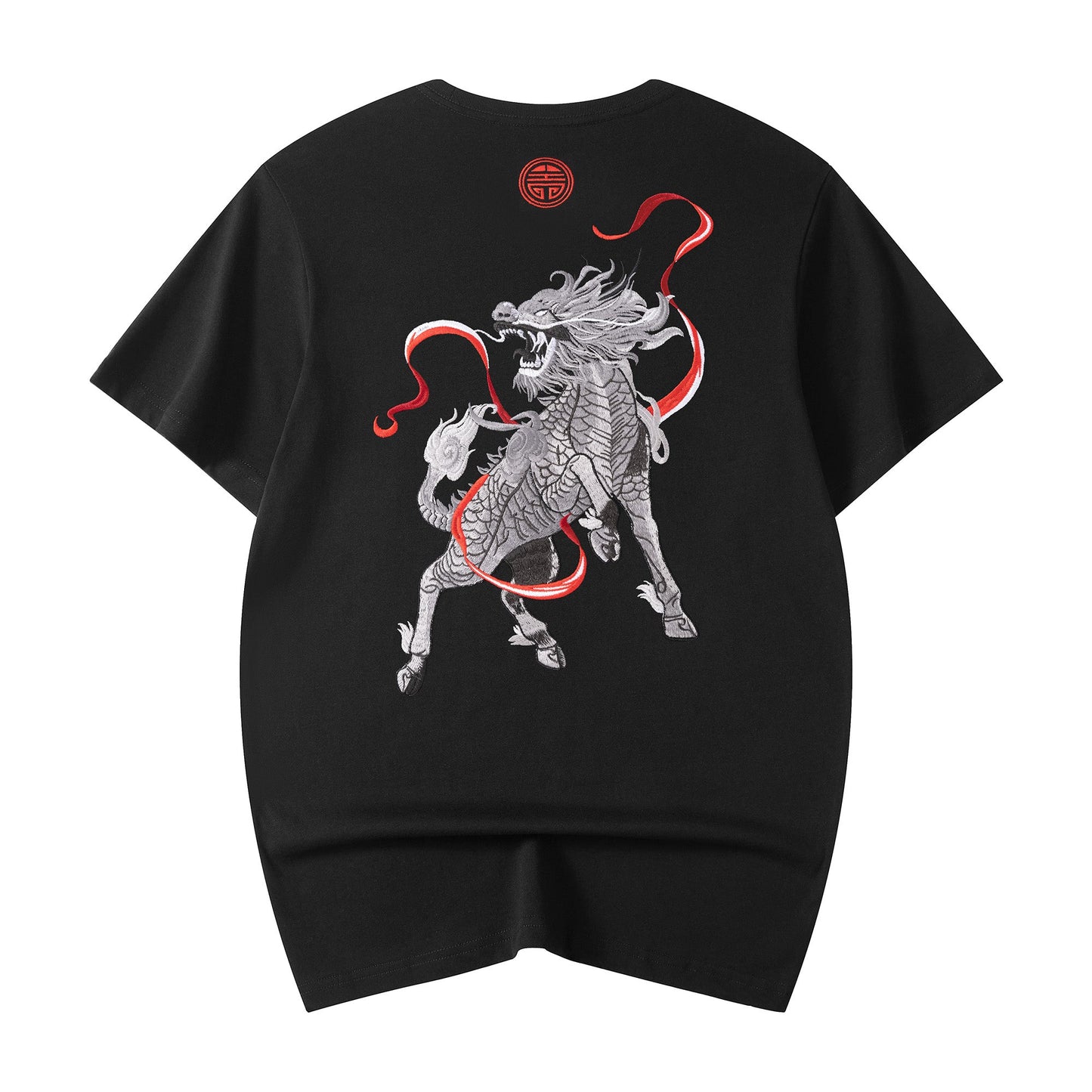 Raging Kirin Embroidery Tee