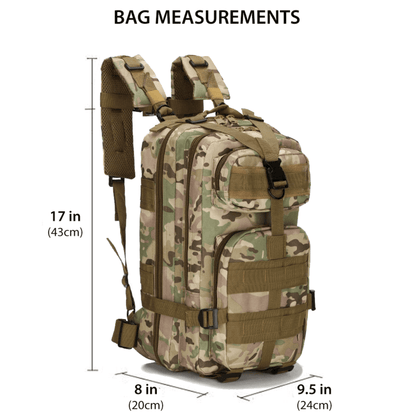 Tactical Small 30L Tactical Backpack Survival Bag