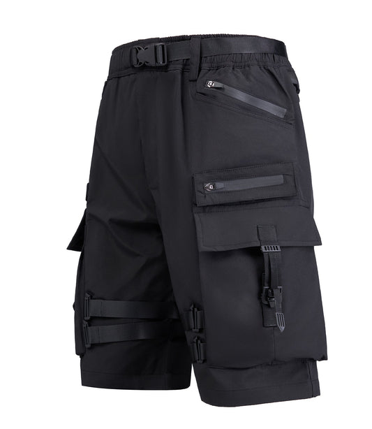 Paratrooper Matte Black Shorts