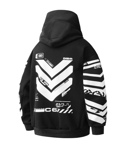Cyberpunk Neck Gaiter Hoodie