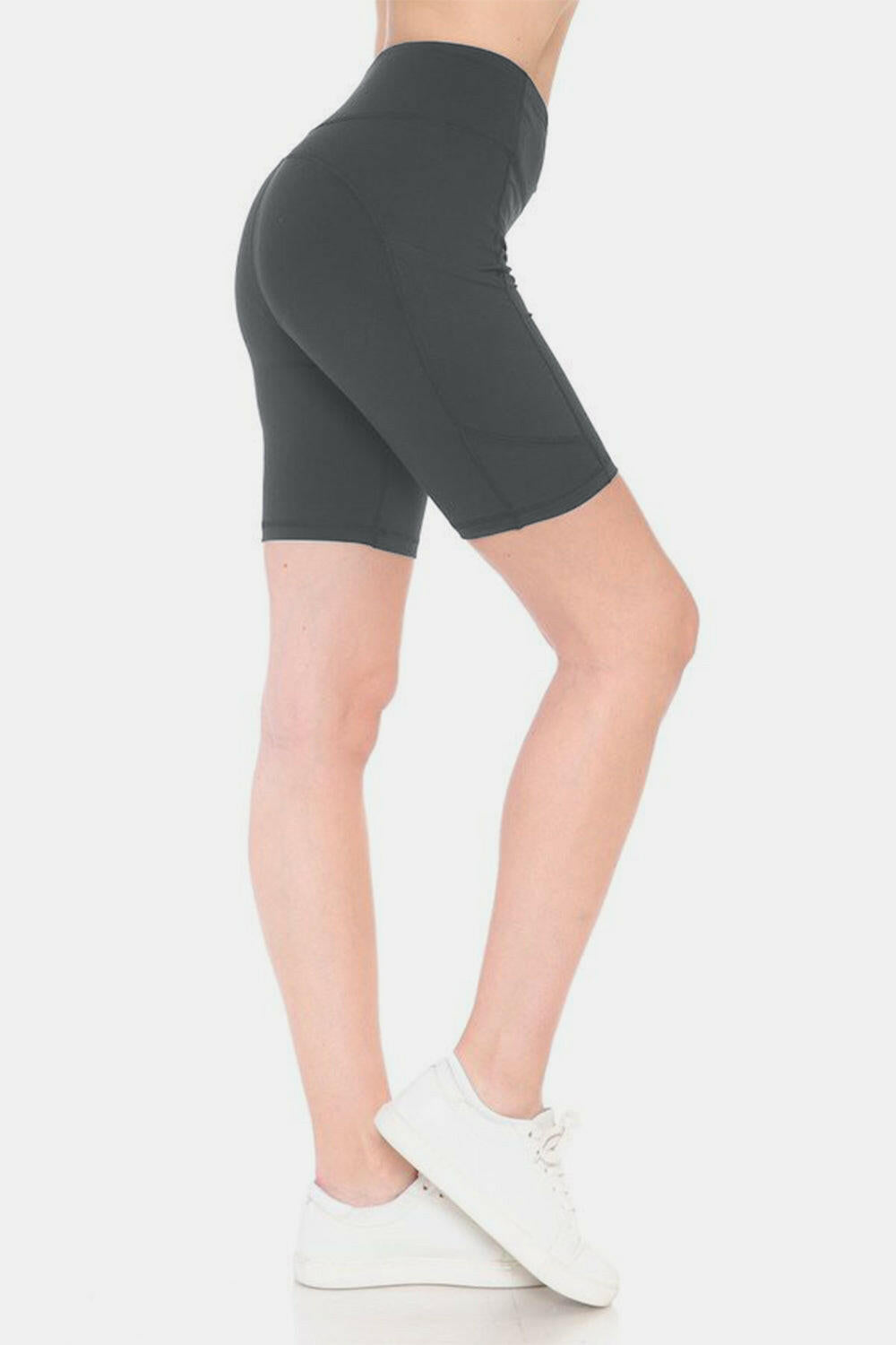 High Waist Active Shorts.