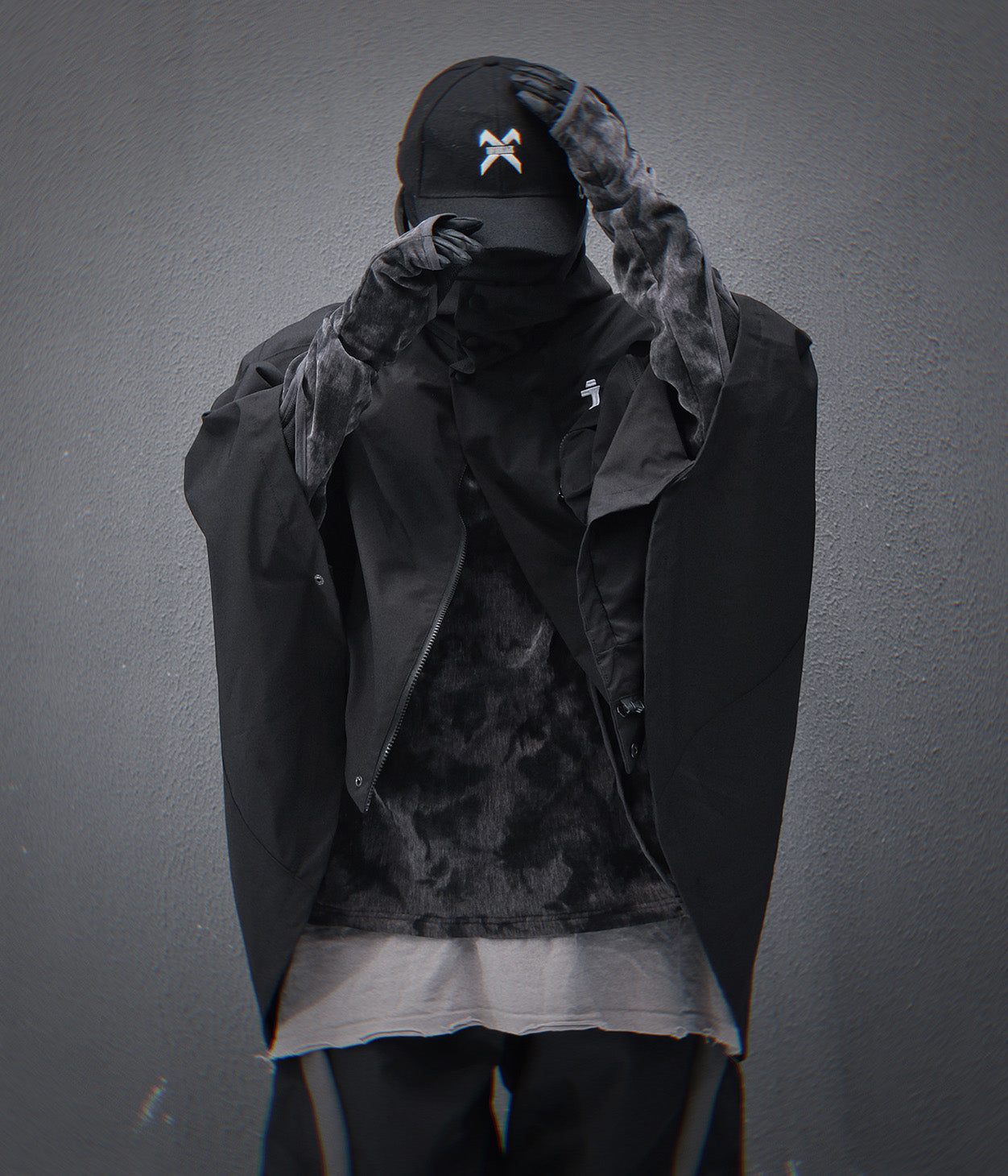 Black I-Tech Poncho