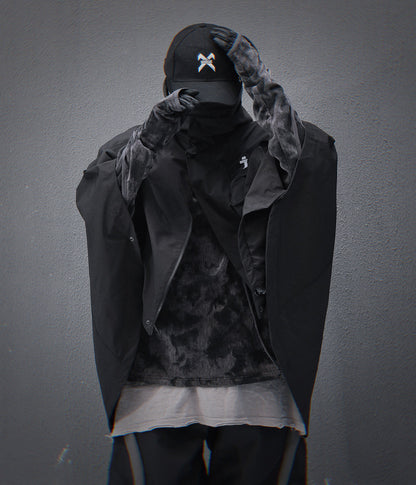 Black I-Tech Poncho