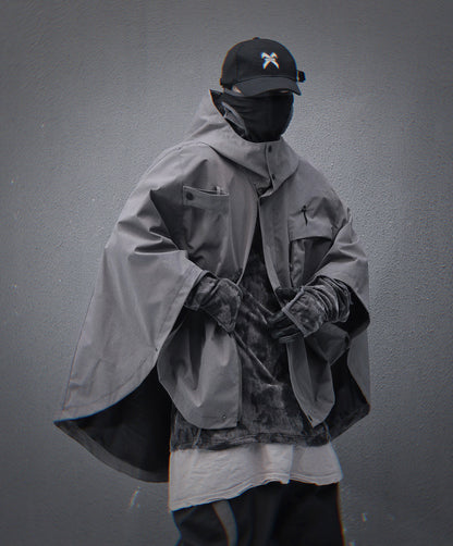 Grey I-Tech Poncho
