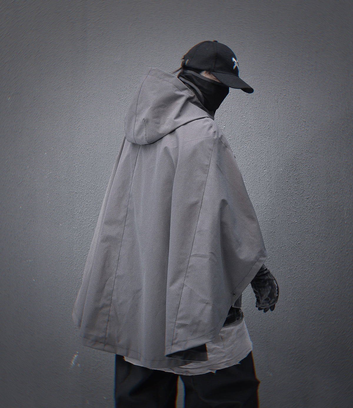 Grey I-Tech Poncho