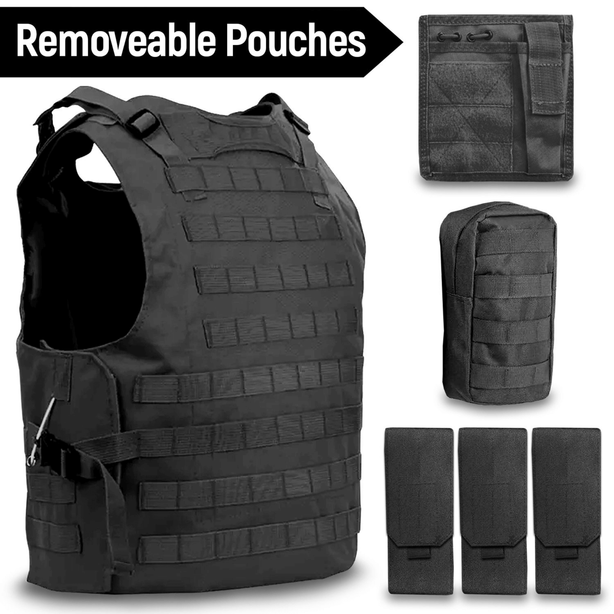 Tactical Military Tactical Plate Carrier Vest