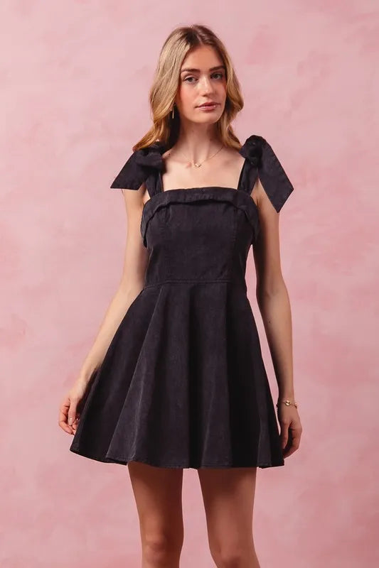 Fit and Flare Washed Gameday Dress.