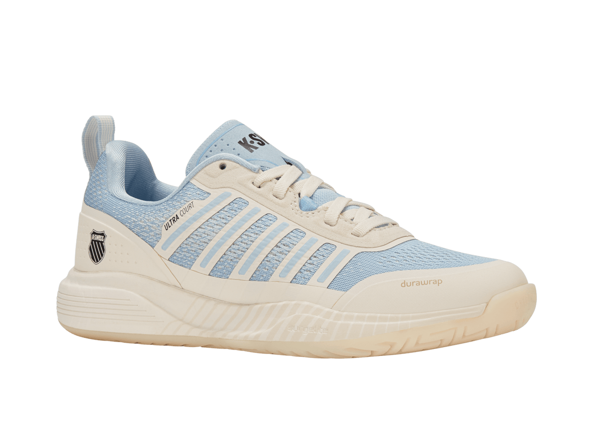 K-Swiss Women's Ultra Court Shoes – Jet Stream/Ballad Blue