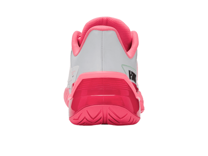 K-Swiss Women's Ultrashot 4 Court Shoes – White/Neon Pastel Pink/Hot Neon Pink