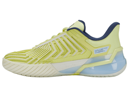 K-Swiss Women's Ultrashot 4 Court Shoes – Luminary Green/Blanc de Blanc/Ballad Blue