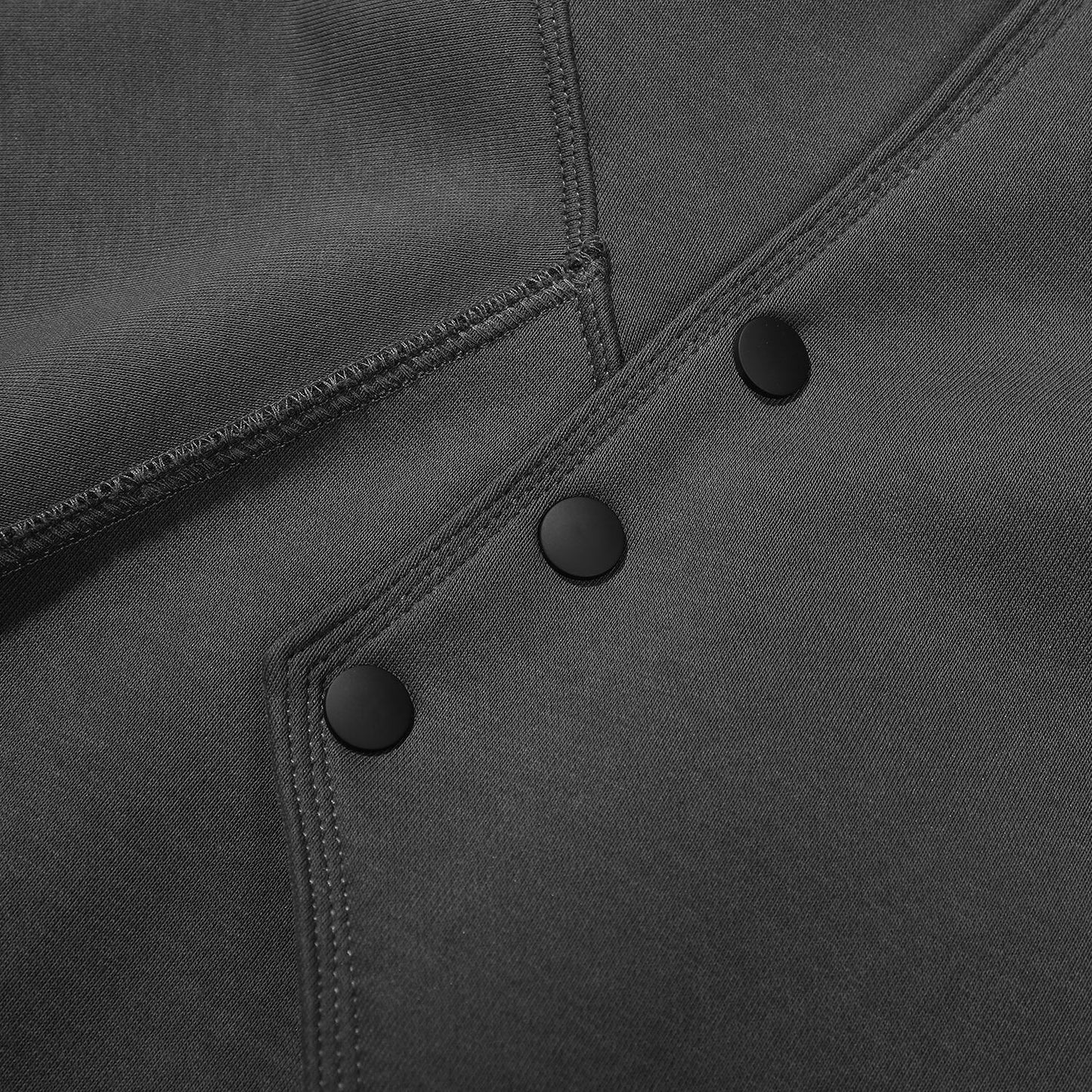 Layered Hoodie |Gray