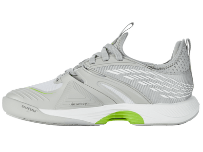 K-Swiss Women's Speedtrac Court Shoes – Gray Violet/White/Lime Green