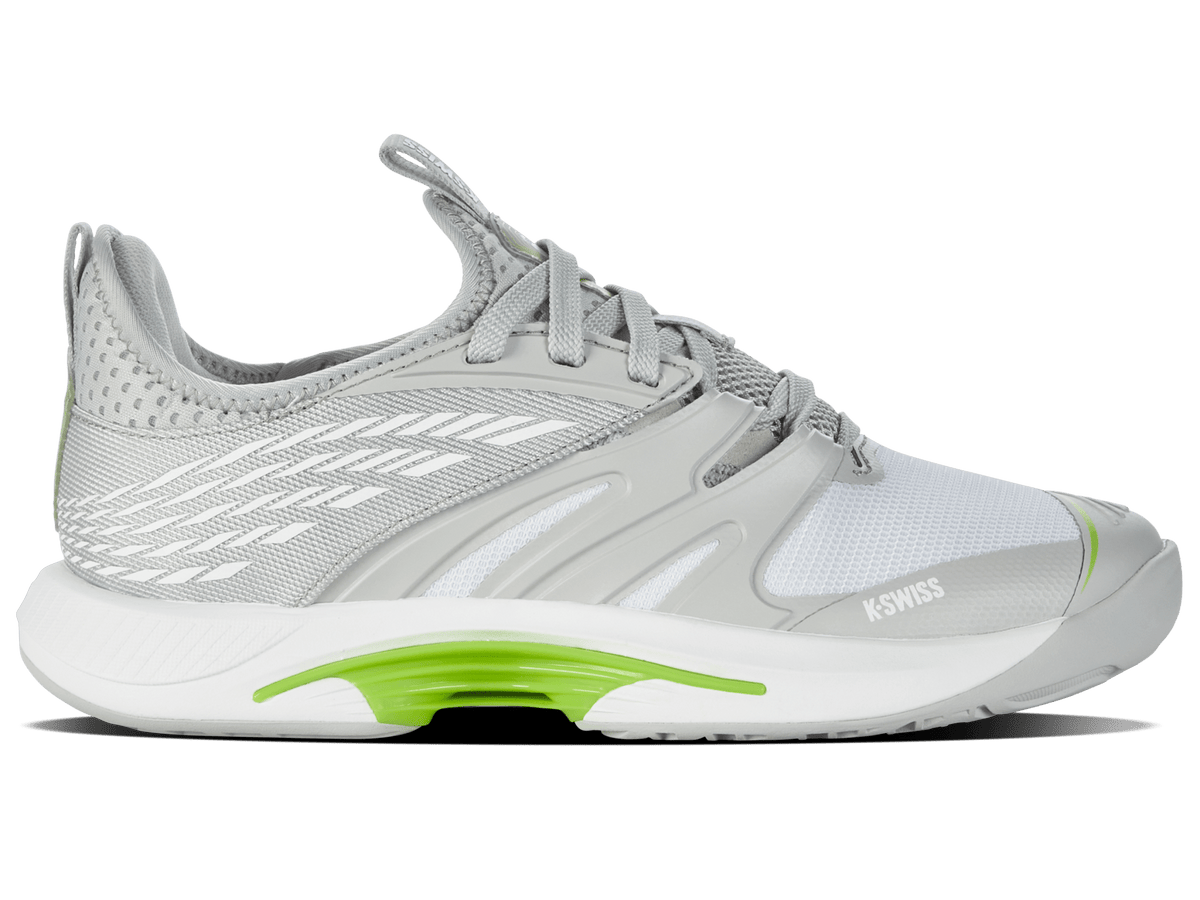 K-Swiss Women's Speedtrac Court Shoes – Gray Violet/White/Lime Green