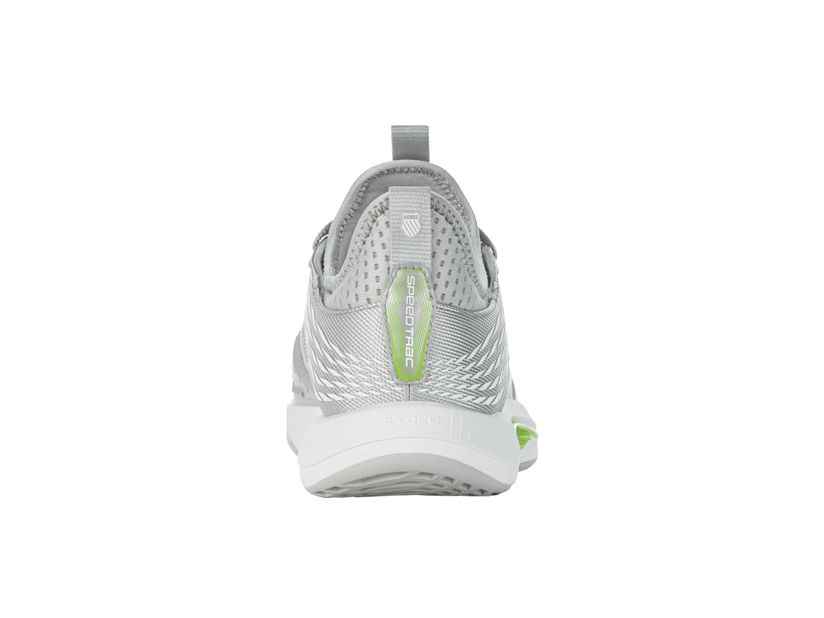 K-Swiss Women's Speedtrac Court Shoes – Gray Violet/White/Lime Green