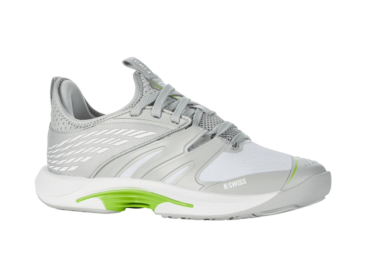 K-Swiss Women's Speedtrac Court Shoes – Gray Violet/White/Lime Green