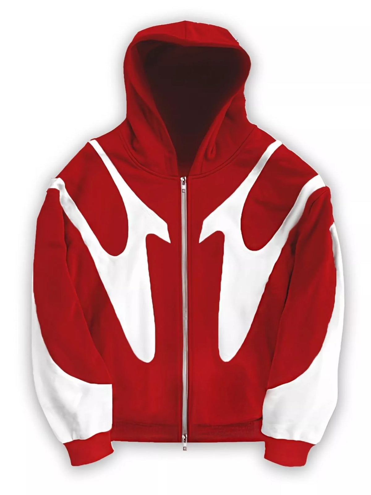 Men's oversized color-block hoodie
