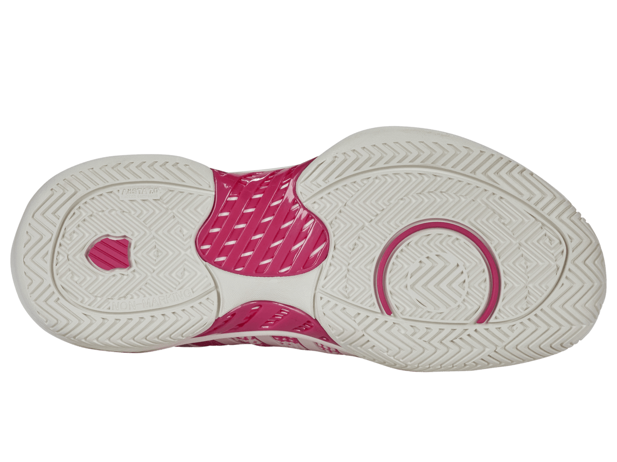 K-Swiss Women's Pickleball Supreme Shoes – Cloud Dancer/Raspberry Sorbet