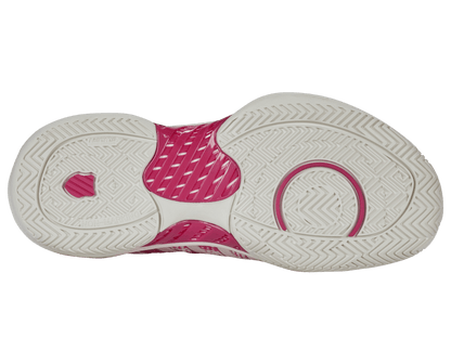 K-Swiss Women's Pickleball Supreme Shoes – Cloud Dancer/Raspberry Sorbet